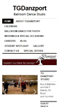 Mobile Screenshot of danzport.com